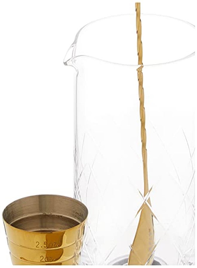 Barfly Classic Cocktail Stirring Set, Gold - Image 3