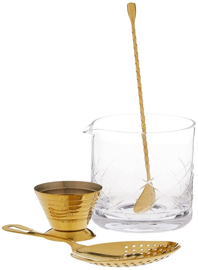 Barfly Classic Cocktail Stirring Set, Gold - Image 1