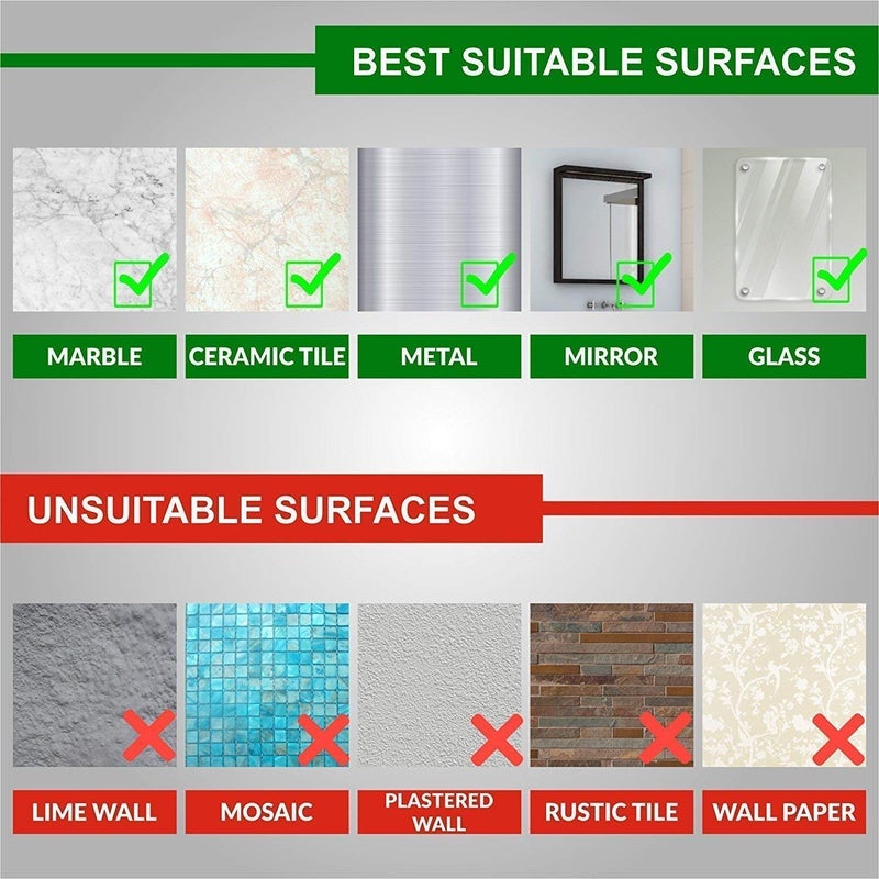 VATTU Plastic Self Adhesive Wall Mounted 6 Strip Hook, Bathroom Towel Rail/Utensil Rack Kitchen Hanger - Image 5