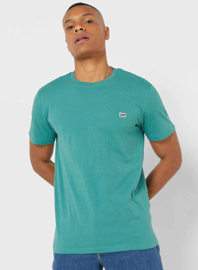 LEE Logo Crew Neck T-Shirt