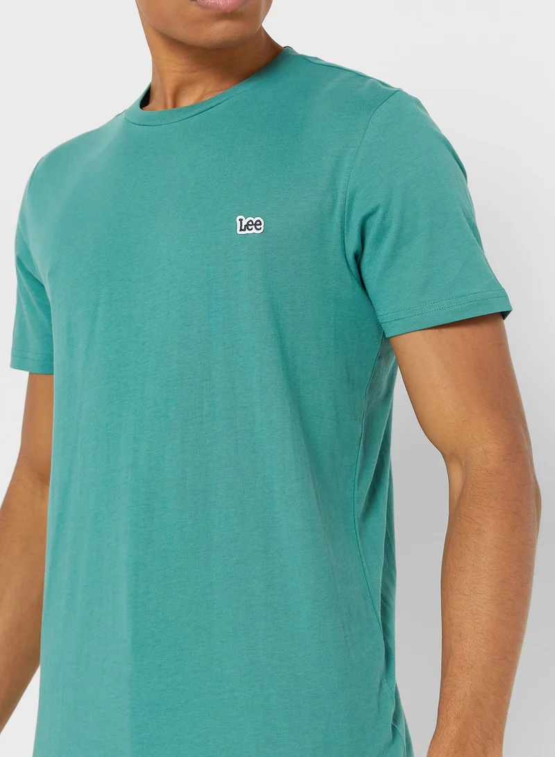 LEE Logo Crew Neck T-Shirt