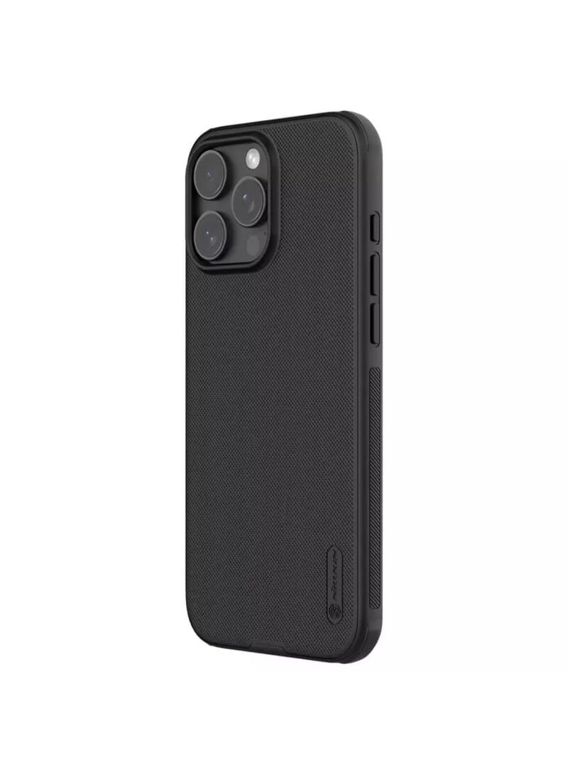 Nillkin Nillkin High Quality Super Frosted Shield Pro Magnetic Case For Apple iPhone 16 Pro Max Black  - Image 2