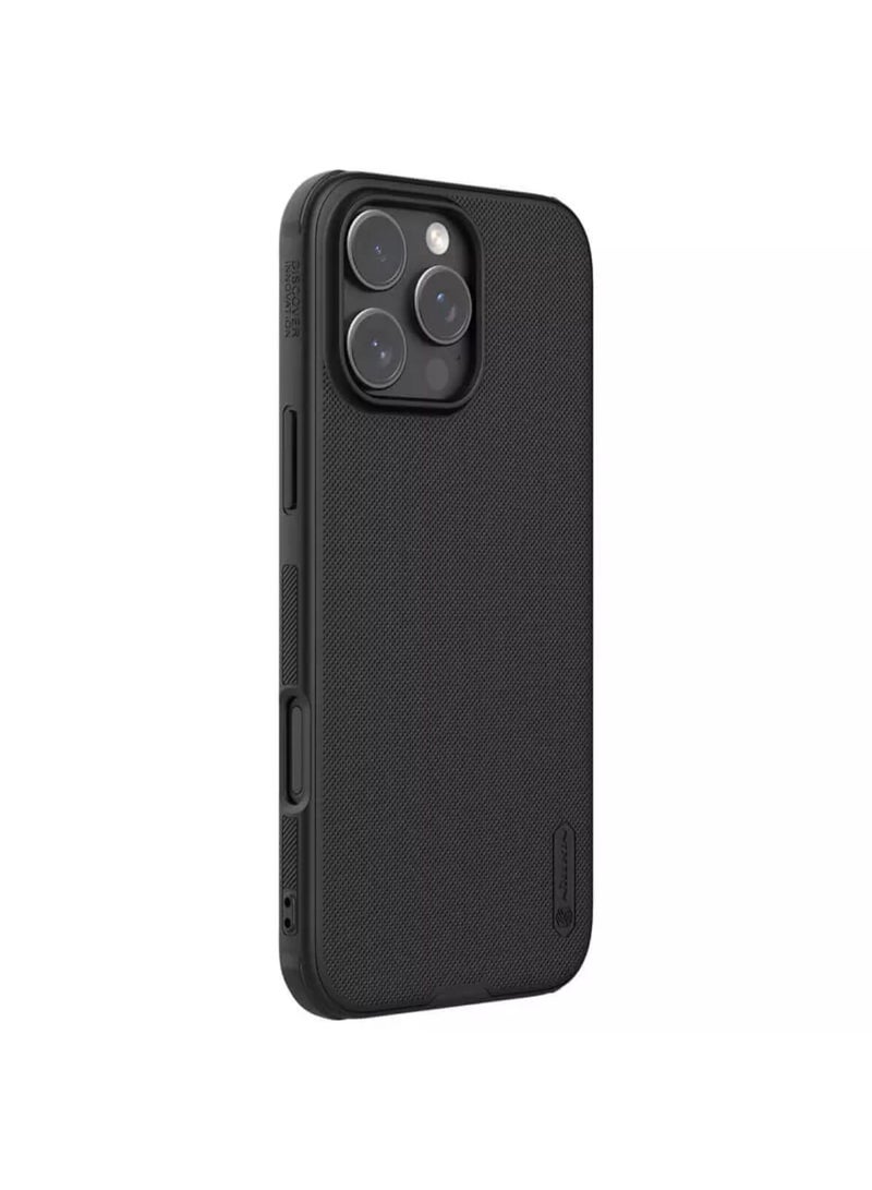 Nillkin Nillkin High Quality Super Frosted Shield Pro Magnetic Case For Apple iPhone 16 Pro Max Black  - Image 3