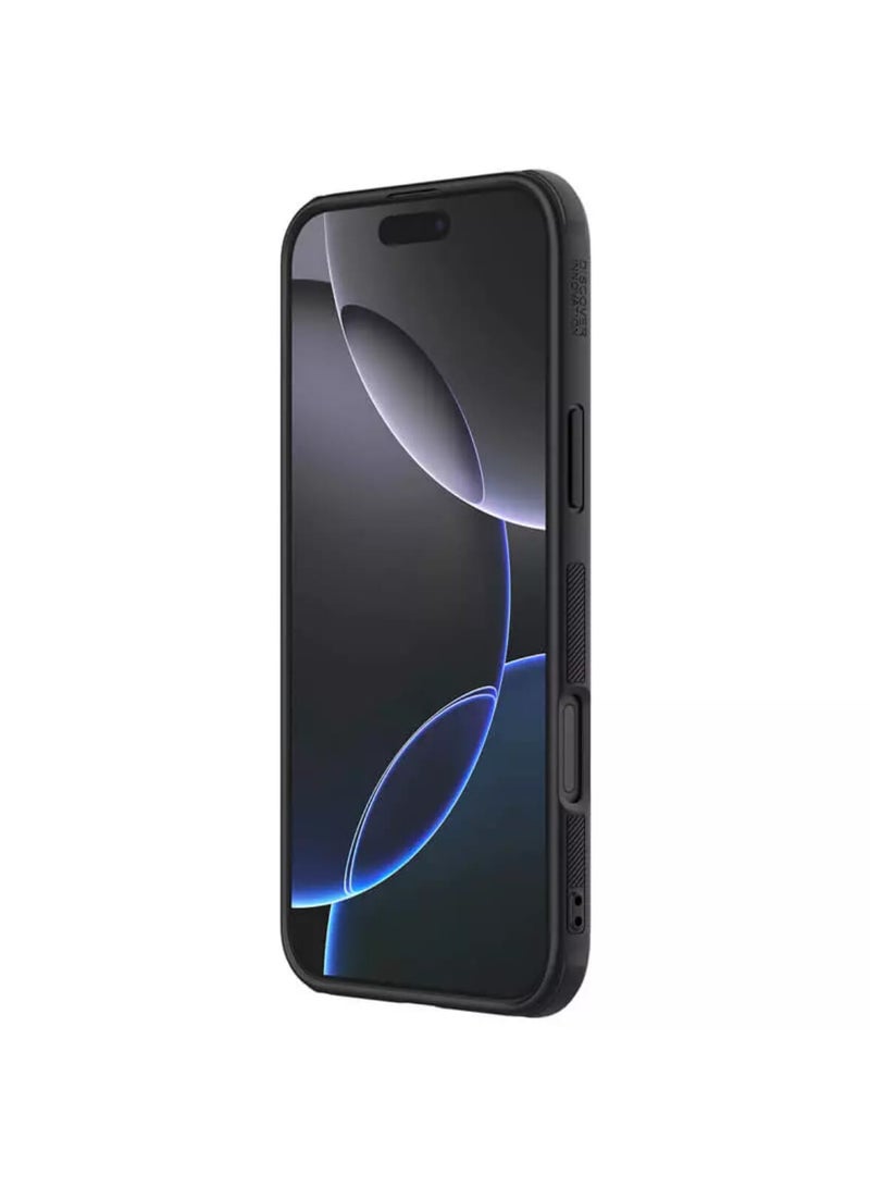Nillkin Nillkin High Quality Super Frosted Shield Pro Magnetic Case For Apple iPhone 16 Pro Max Black  - Image 5