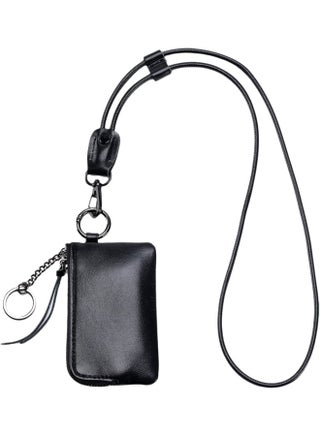 Small Coin Purse for Women, Hanging Leather Keychain Wallet with Secure Zipper, Mini Change Purse for Credit Cards and Cash, Fashion Minimalist Clutch Bag for Daily and Travel Use (Black) - pzsku/Z0FCFF50D761CF8466567Z/45/1755850300/c2c6db7f-e76f-445c-9c6d-ca1da4d3c74c