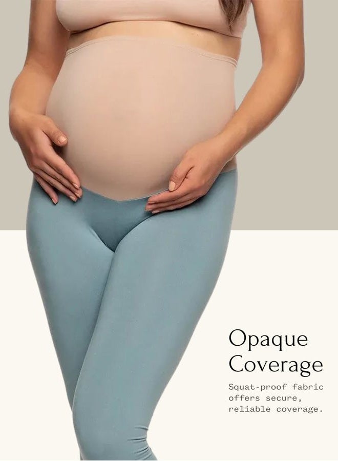 Felina Velvety Soft Maternity Legging | 2-Pack (XX-Large) Black - Image 5