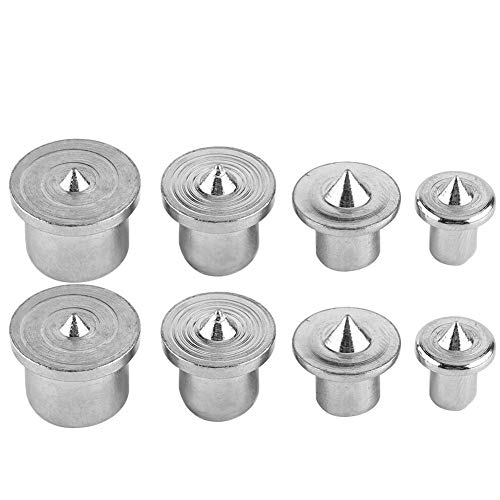 Hilitand 8pcs Dowel Pin Center, Woodworking Alignment Tool Points Marker Drill Center, 6/8/10/13 mm Dowel Drill Center Points Pin Set(Hollow) - Image 1