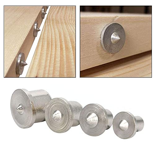 Hilitand 8pcs Dowel Pin Center, Woodworking Alignment Tool Points Marker Drill Center, 6/8/10/13 mm Dowel Drill Center Points Pin Set(Hollow) - Image 3