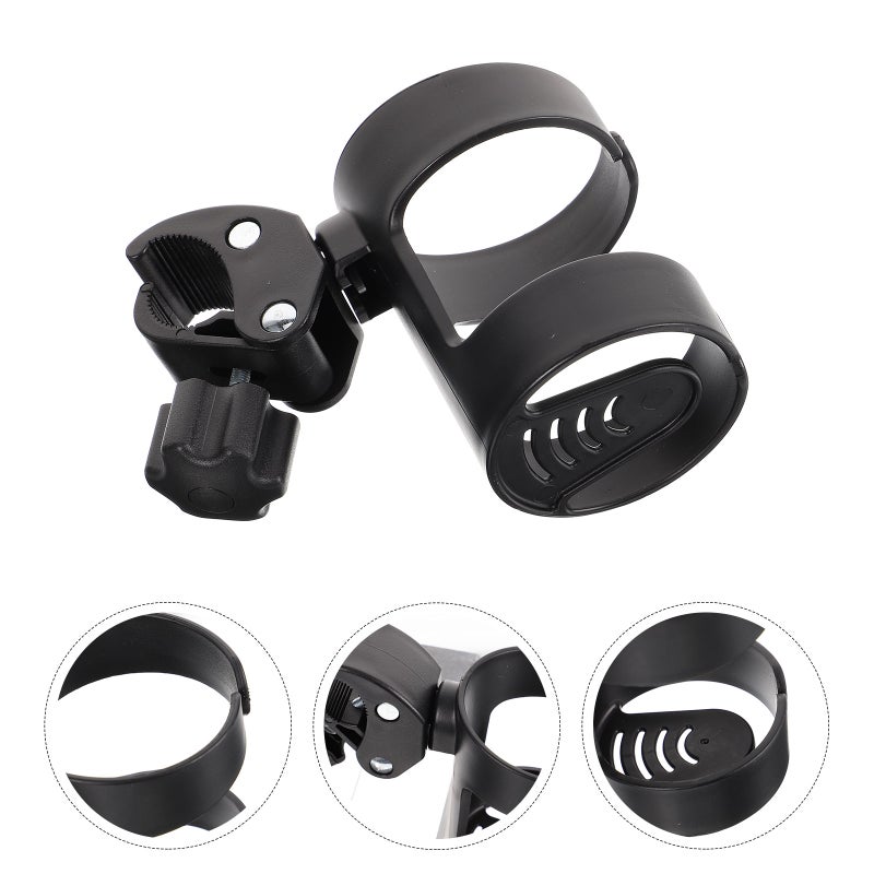 Stroller Cup Holder Elderly Walker Cups Holder Bike Cup Holder Baby Stroller Cup Holder for - Image 2