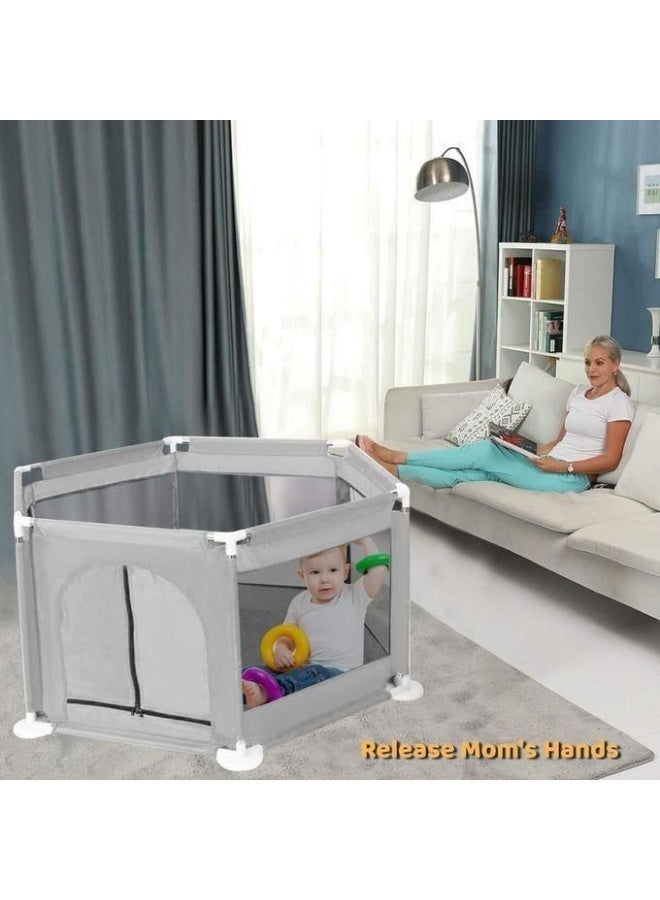Hexagonal playground for babies and toddlers - Image 3