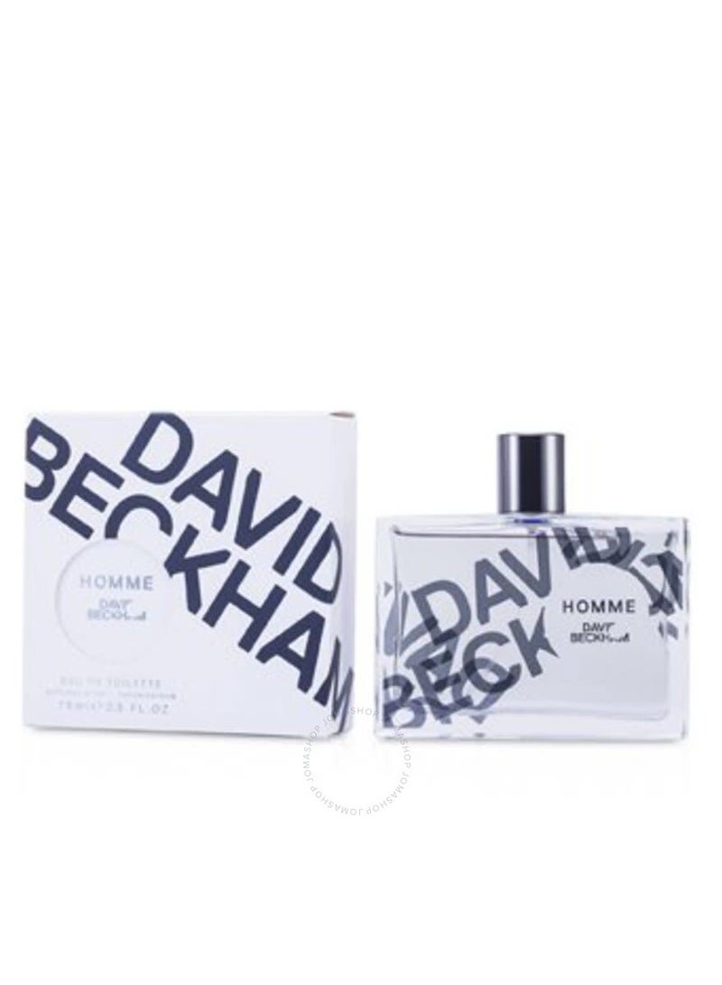 DAVID BECKHAM Homme EDT 75ml - Image 1