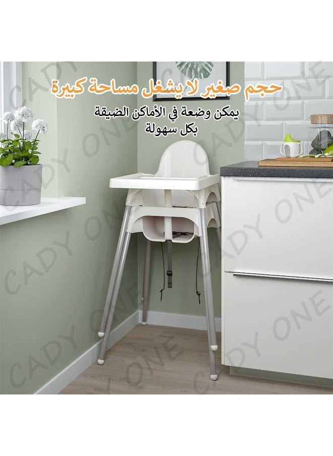 Cady One Adjustable Baby High Chair With Dining Tray And Safety Seat Belt  - Image 3