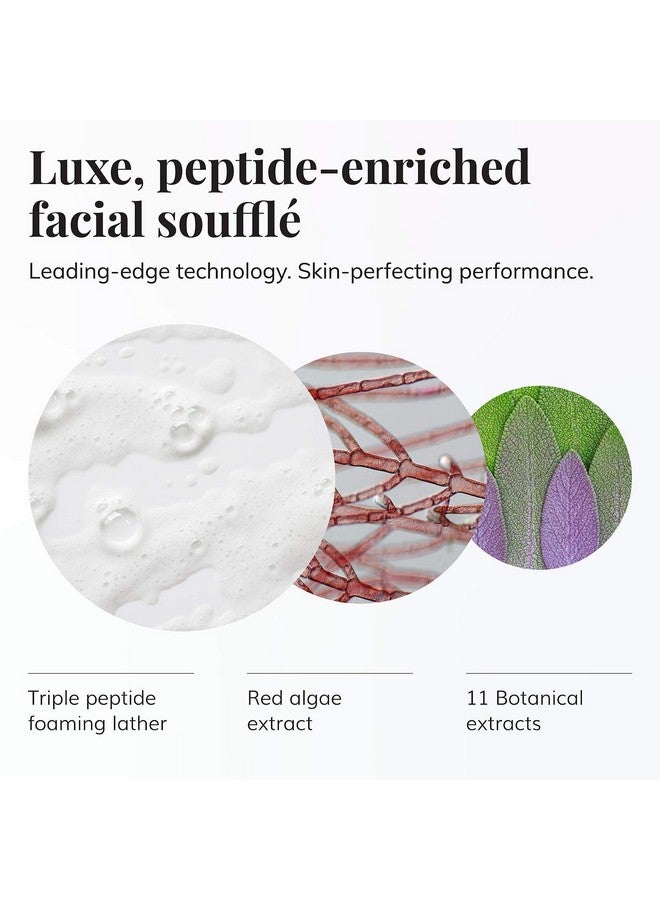 Le Mieux Peptide Foam Cleanser - Age Defying Face Wash with Marine Collagen & 3 Peptides for Glowing Skin, Foaming Cleanser for Dry Skin, No Parabens or Sulfates (6 oz / 180 ml) - Image 2