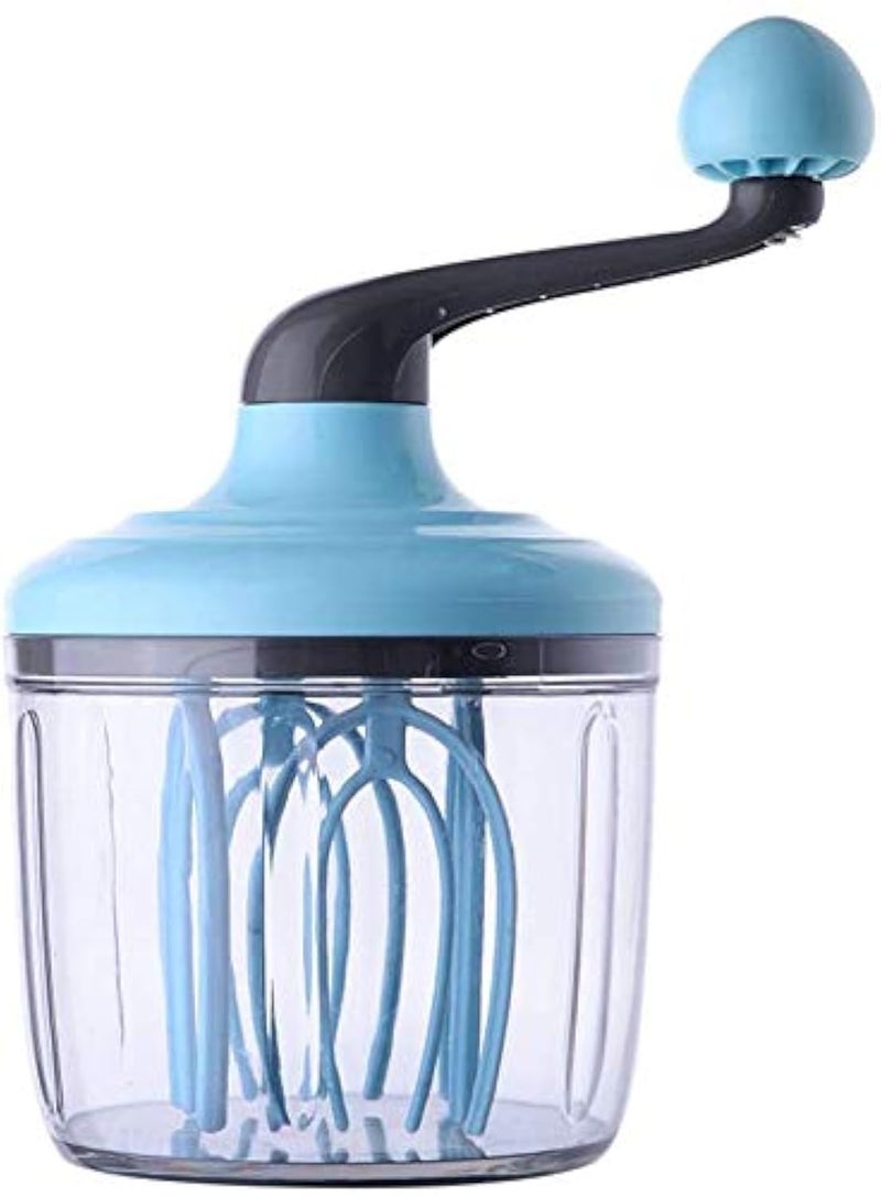 Egg Whisk Separators Plastic Hand Crank Push Whisk Blender for Home  Versatile Tool for Egg Beater Milk Frother Hand Push Mixer Stirrer  Kitchen Utensil for Blending Whisking Beating