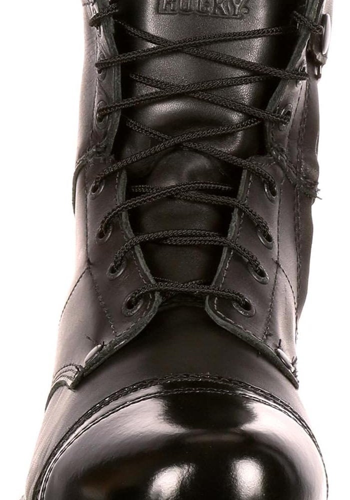 Rocky Men's Side Zipper Jump Boot - Black, 10 Wide - Image 4