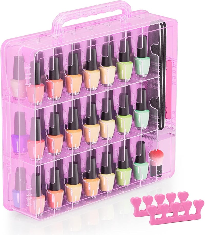 BELOVING Nail Polish Organizer Case - Image 1