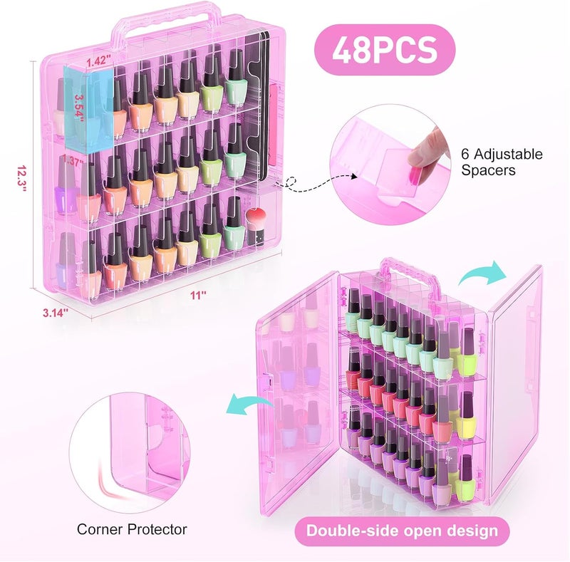 BELOVING Nail Polish Organizer Case - Image 3