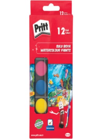 Watercolor Small 12-pack
