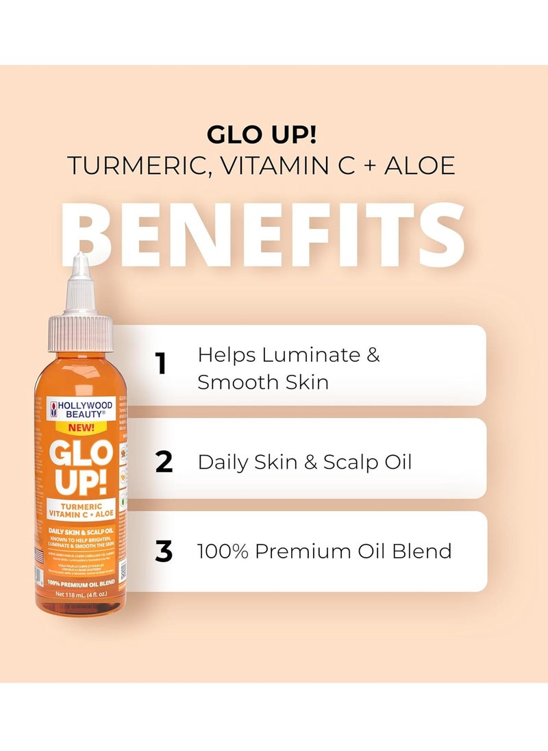 Hollywood Beauty Hollywood Beauty Level Up! Daily Hair, Scalp & Skin Oil Trio (3 Products)  - Image 3