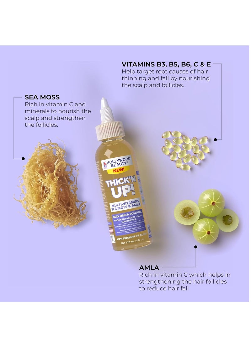 Hollywood Beauty Hollywood Beauty Level Up! Daily Hair, Scalp & Skin Oil Trio (3 Products)  - Image 5