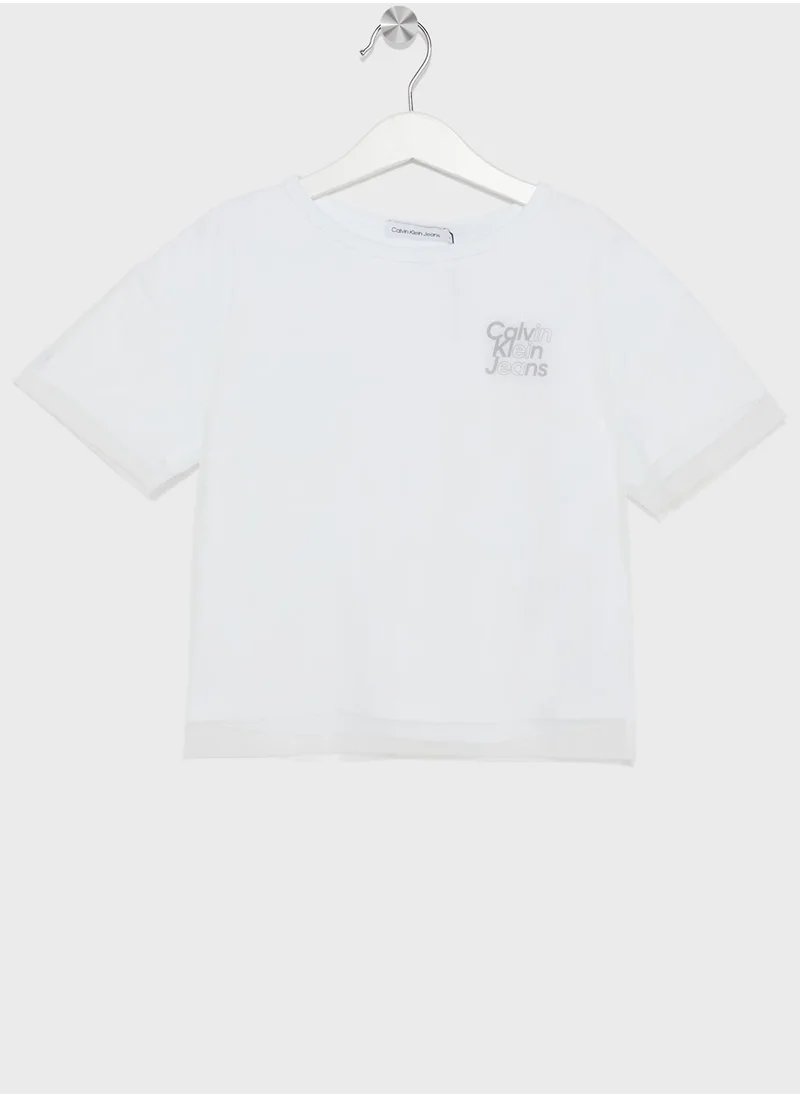 Calvin Klein Jeans Kids Logo T-Shirt