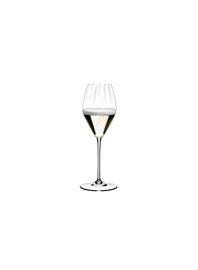 Riedel Performance Champagne Glass Clear Crystal Glass Dishwasher Safe - Image 5