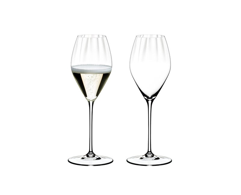 Riedel Performance Champagne Glass Clear Crystal Glass Dishwasher Safe - Image 1