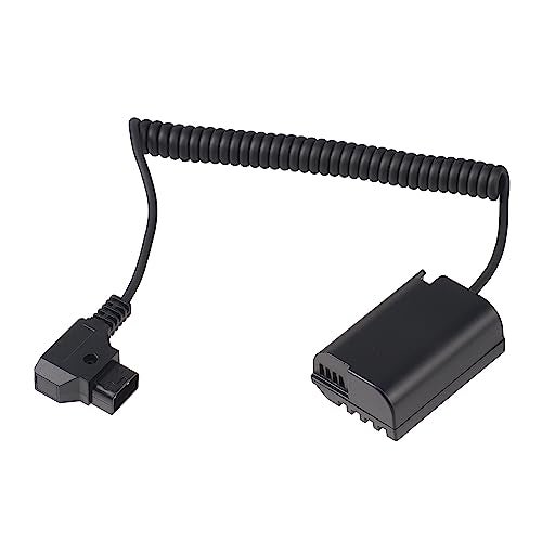 Hersmay Coiled Dtap to DMWBLK22 Dummy Battery for Panasonic Lumix GH6 GH5 II DCS5 S5 II Digital Cameras - Image 1