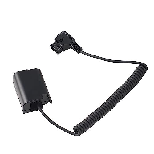 Hersmay Coiled Dtap to DMWBLK22 Dummy Battery for Panasonic Lumix GH6 GH5 II DCS5 S5 II Digital Cameras - Image 3