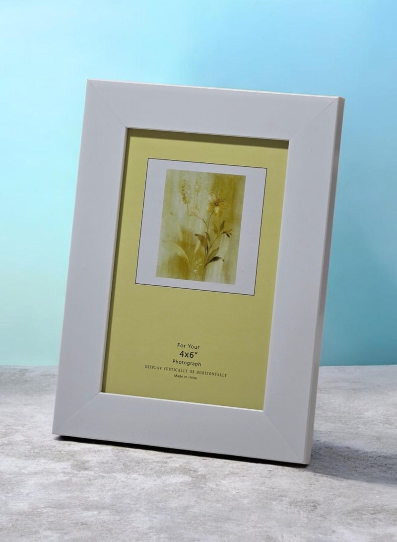 2 Pack of Minimalist White Photo Frame – 4*6 - Image 3