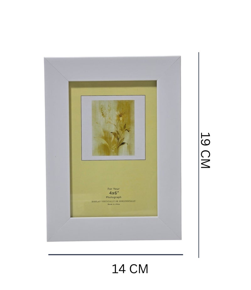2 Pack of Minimalist White Photo Frame – 4*6 - Image 4