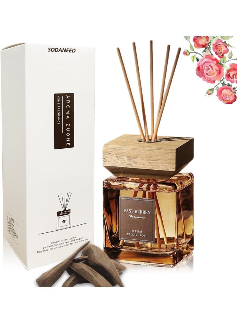 SODANEED 200ml Reed Diffuser Set, Aromatherapy Diffusers Set, Large Capacity Diffusers Oil, Home & Office Hotel Decor Room Car Fragrance, Scented Oil Diffusers Gift Set - Image 5