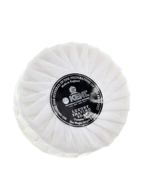 Kent SB2 Shaving Soap Puck Shaving Soap Refill for Men for Shaving Soap Bowl Use with Shaving Brush for Men, Luxury Shave Barber Soap Made with Extracts of Lavender, Pine, and Clove, Made in England