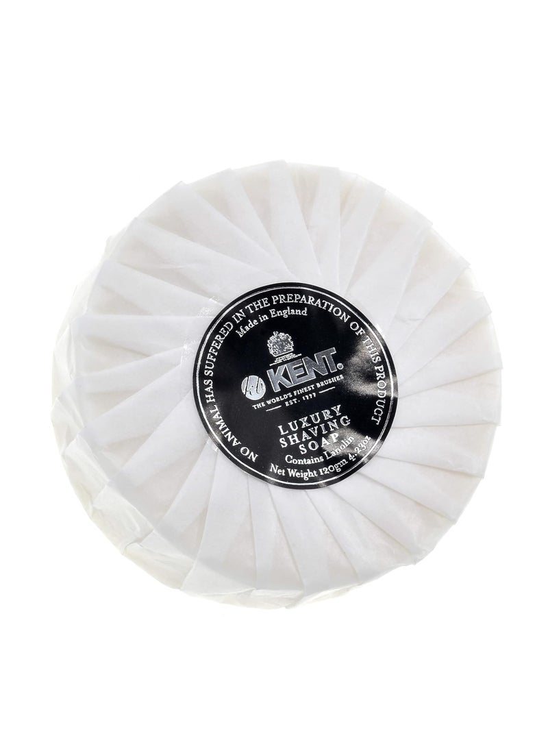 KENT - Kent SB2 Shaving Soap Puck Shaving Soap Refill for Men for Shaving Soap Bowl Use with Shaving Brush for Men, Luxury Shave Barber Soap Made with Extracts of Lavender, Pine, and Clove, Made in England - Image 1