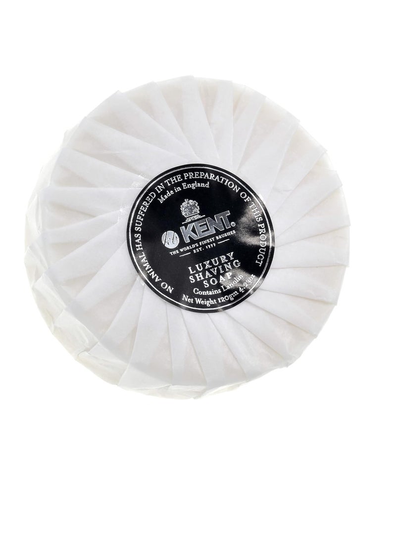 KENT - Kent SB2 Shaving Soap Puck Shaving Soap Refill for Men for Shaving Soap Bowl Use with Shaving Brush for Men, Luxury Shave Barber Soap Made with Extracts of Lavender, Pine, and Clove, Made in England - Image 1