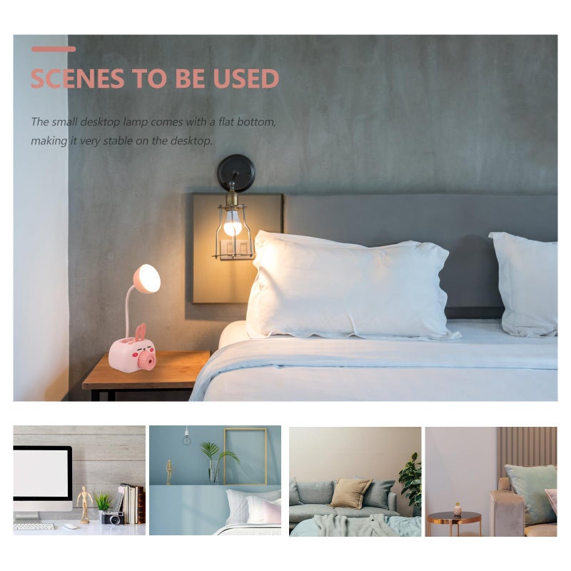 Multifunctional Night Lamp with Storage Box and Phone Holder Desktop Light for Bedroom Study Random Color - Image 4