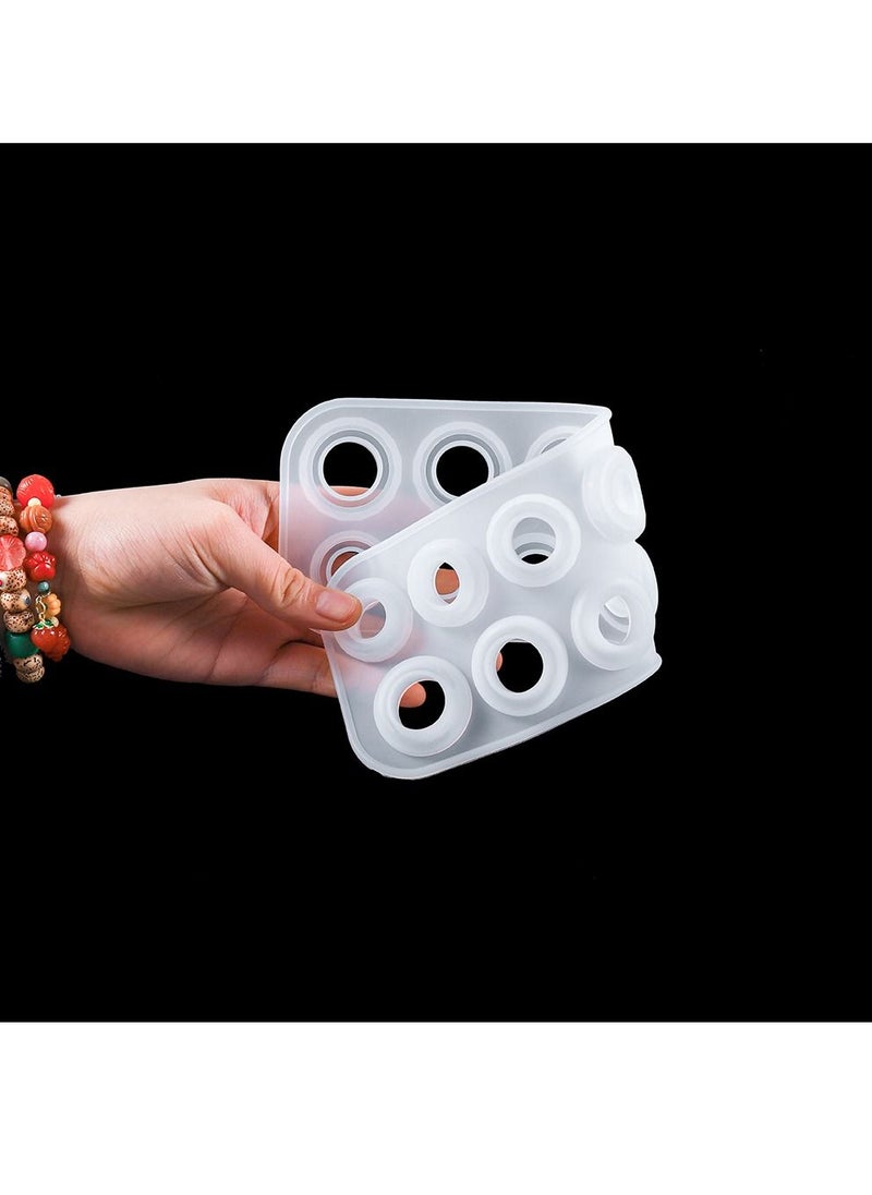 Graffiti Resin - Silicone Assorted Sizes Ring Casting Resin Casting Circle Jewellery Molds - Image 1