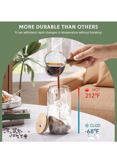 Drinking Glasses with Bamboo Lids and Glass Straw, 500ml Glass Cups, Tumbler Cup Ideal For Tea, Soda, Iced Coffee (9pc, 500ml) - pzsku/Z0FD14CFF49C36FDC6DB1Z/45/_/1740653048/335f4b52-a156-4b44-9a16-10e9b1bca215