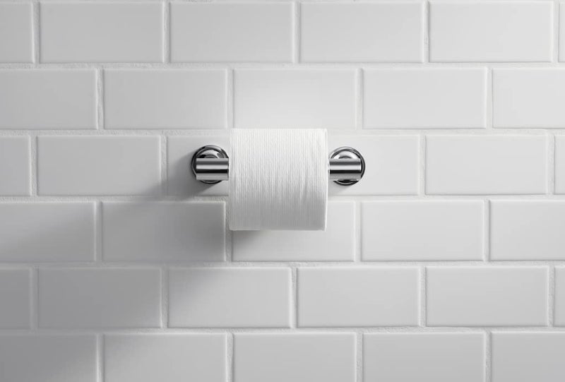 Kohler KOHLER 14377-2MB Purist Pivoting Toilet Paper Holder Wall Mount  Metal Toilet Paper Holder  Vibrant Brushed Moderne Brass  - Image 2