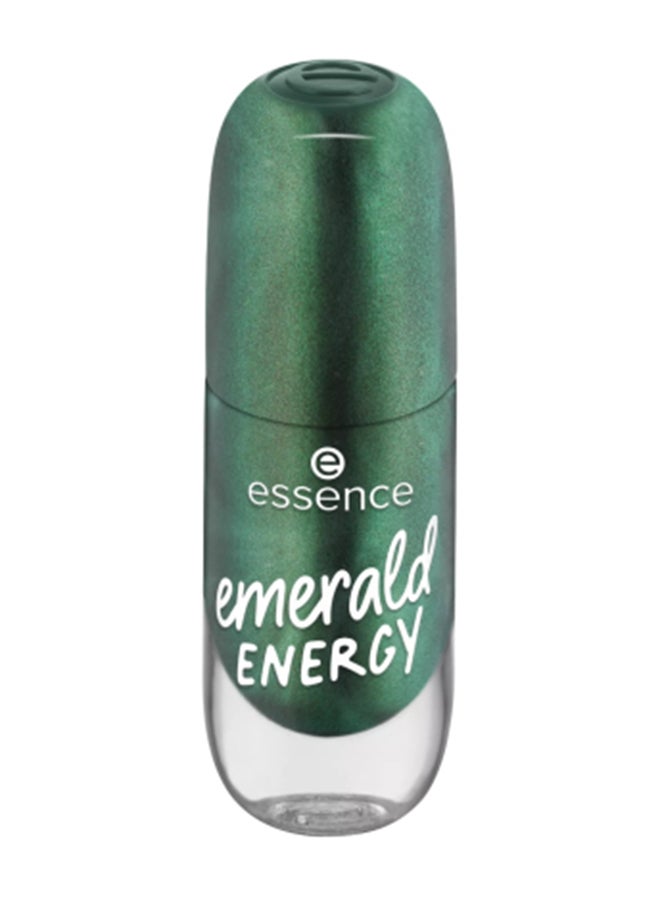 Essence Gel Nail Polish | 73 Emerald ENERGY | Long Lasting Gel-Like Polish | Quick Dry & Glossy Finish | Vegan & Cruelty Free | Streak-Free & Easy Application | 8ml (Pack of 1) Emerald Energy - Image 2