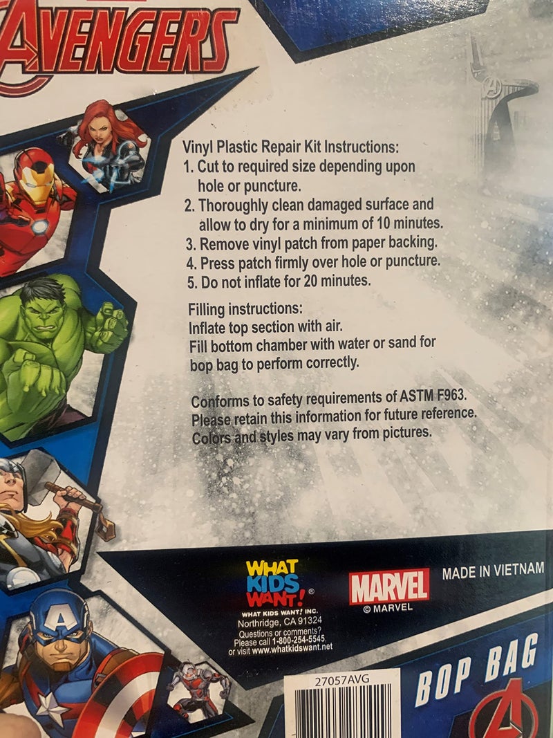 Avengers 36"" Bop Bag - Styles May Vary - Image 3