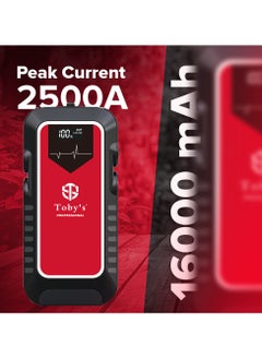 Toby's X22 16000mAh Power Bank with PD 30W Fast Charging for Roadside Emergencies | Modified for Cars & Motorbikes - pzsku/Z0FD185A26A713E25EDE0Z/45/1741236821/512a03bc-2090-47ee-9997-a0a0b406bb6b