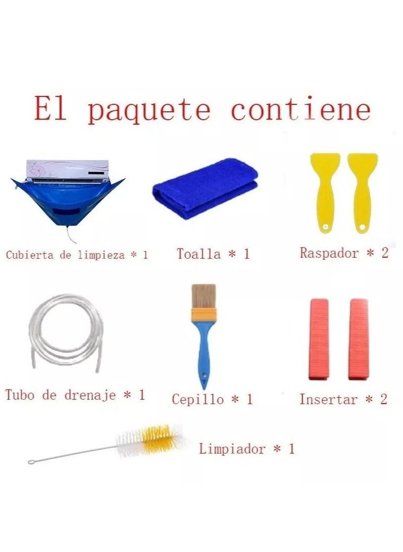 Air Conditioner Cleaning Tool Set