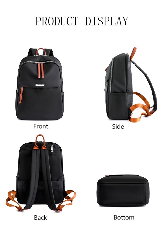 DUNISO Casual Travel Laptop Backpack Business Anti Theft Slim Durable Computer Backpack Water Resistant College School Computer Bag Gifts for Women Fits 14 Inch Notebook Business Laptop Backpack  - Image 3