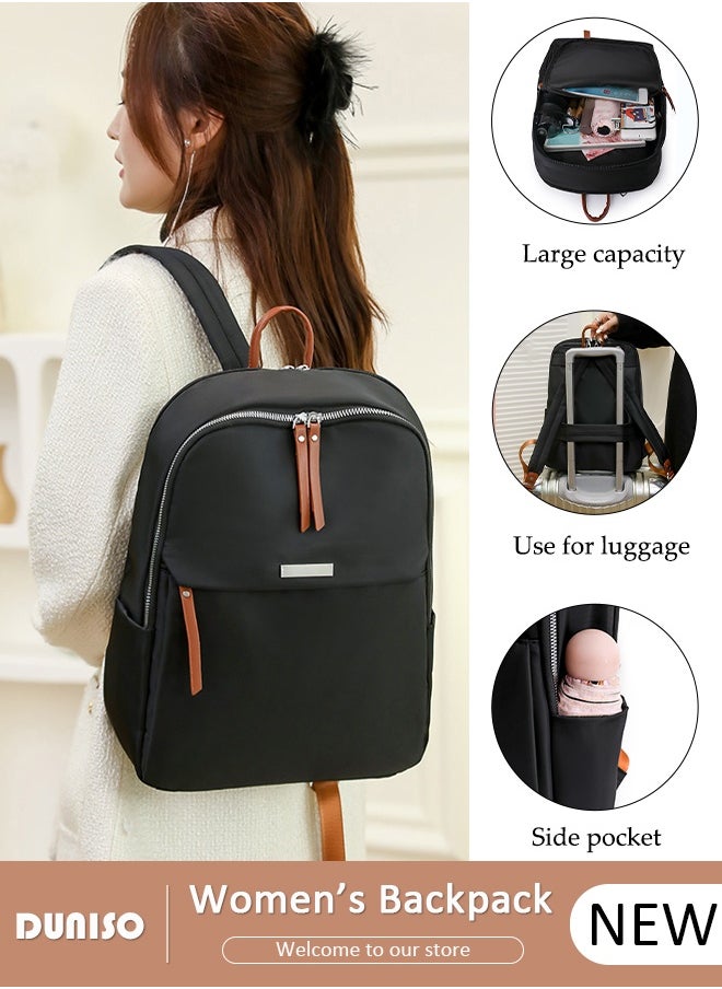 DUNISO Casual Travel Laptop Backpack Business Anti Theft Slim Durable Computer Backpack Water Resistant College School Computer Bag Gifts for Women Fits 14 Inch Notebook Business Laptop Backpack  - Image 1