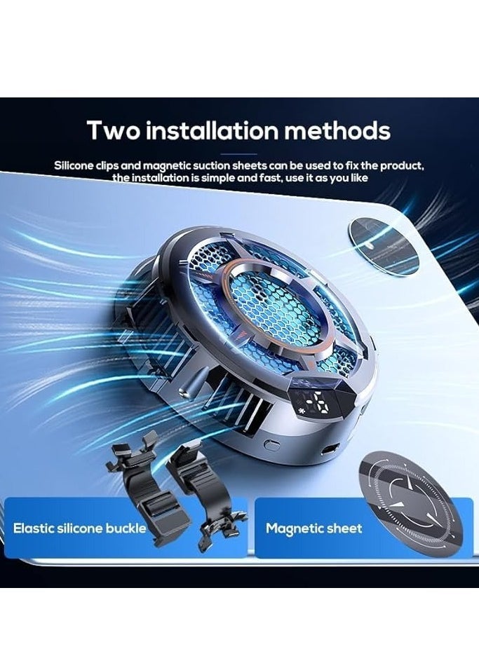 ELTRAZONE CX05 Magnetic Tablet Gaming Cooler – Efficient Cooling System for iPad, Android Tablets, and Gaming Devices, Quick Heat Dissipation with Magnetic Attachment, Portable, Silent Operation, Perfect for Extended Gaming Sessions and Tablet Use - Image 4