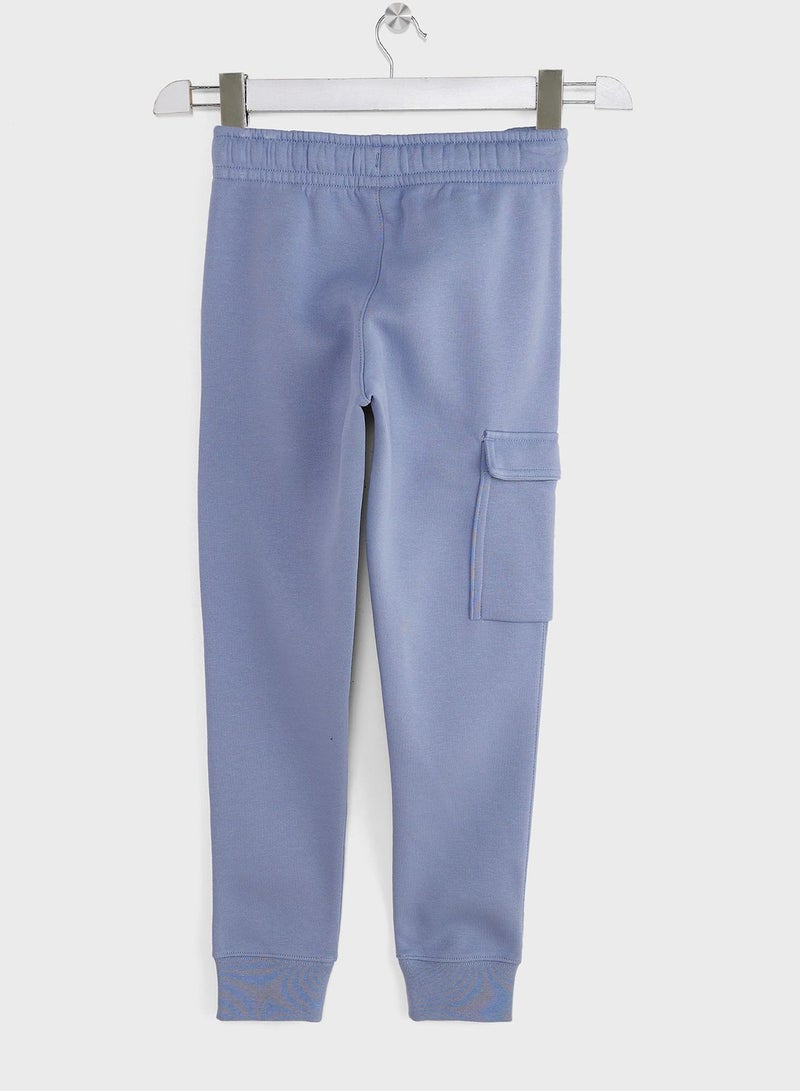 Nike Kids Fleece Cargo Pants - Image 2