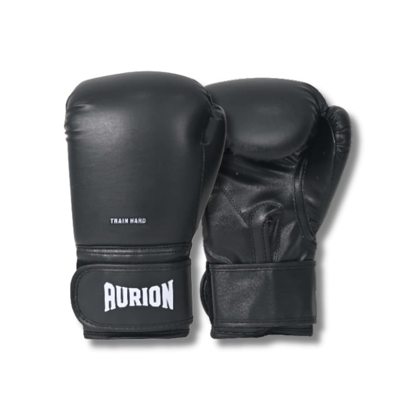 AURION 12oz Boxing Gloves – Premium PU Leather Training Gloves for Boxing, Kickboxing, MMA & Muay Thai | Wrist Support & Hand Protection for Men & Women - Image 5