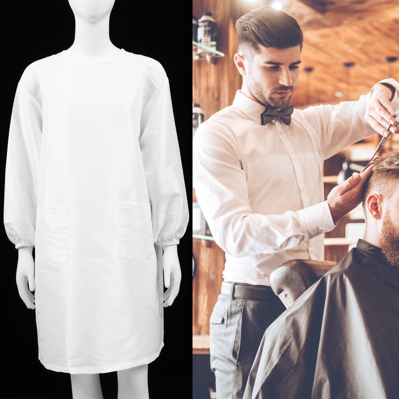 Salon Hairdresser Tunic for Stylists, Washable Design, Versatile for Beauty Services - Image 5