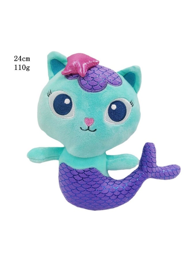 xozgdovg Gabby's Dollhouse Plush Toy - Bear Cat 